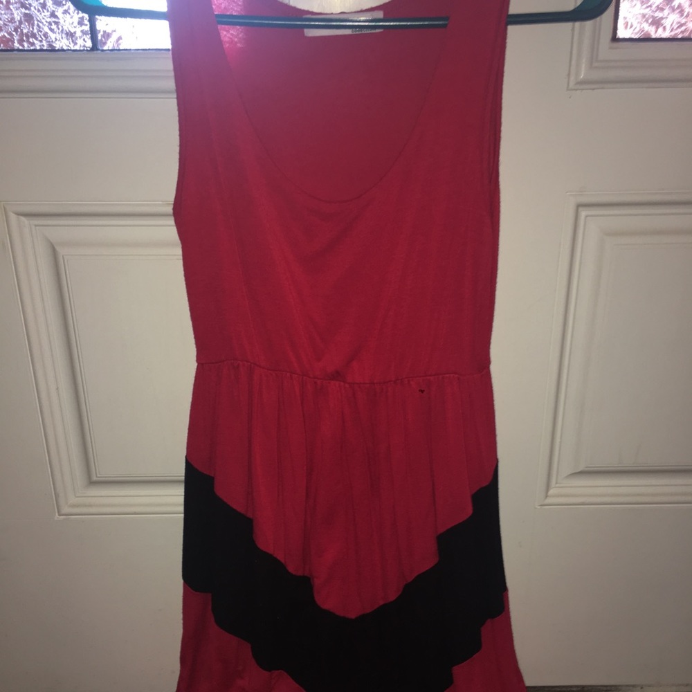 Black and Red Dress